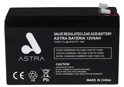 [12V79H-ASTRA] BATERIA ASTRA 12V 9AH