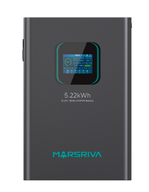 [MR-LFP48-100-WMD] BATERIA DE LITIO MARSRIVA 51.2V - 100 AH MR-LFP48-100-WMD