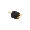 ADAPTADOR AUDIO Y 3.5MM A RCA IMEXX IME-41290