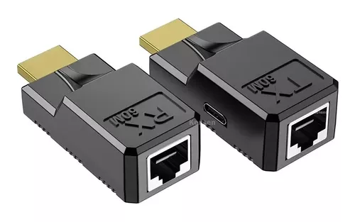 ADAPTADOR HDMI A RJ45 EXTENSION 60M ADAP-HDMIRJ45-60