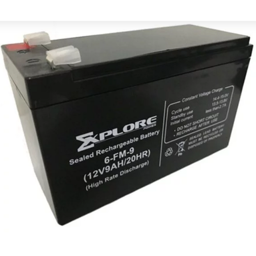 [6-FM-9] BATERIA EXPLORE 12V 9AMP