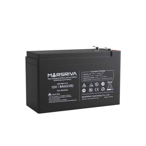[MR-PBL12-9] BATERIA MARSRIVA 12V 9AH MR-PBL12-9