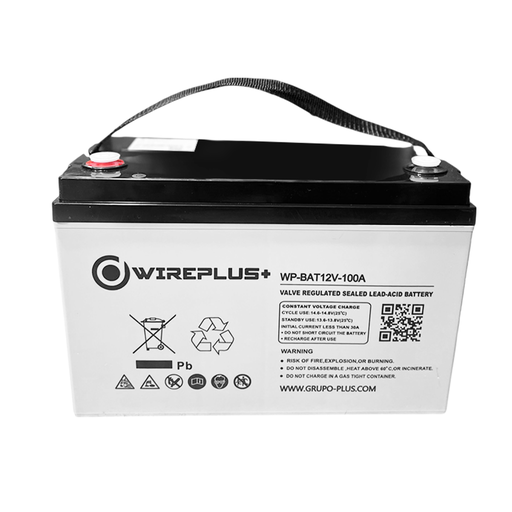 [WP-BAT12V-100A] BATERIA WIRE PLUS+ 12V 100AMP GEL 