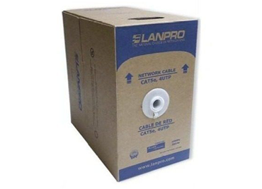 [LANPRO-CAT5E] BOBINA DE CABLE UTP LANPRO 100% COBRE 305M CAT 5E