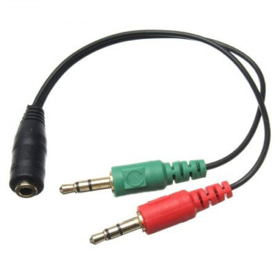 CABLE AUDIO DUAL MIC AUDIO STEREO SPLITTER IMEXX IME-14840