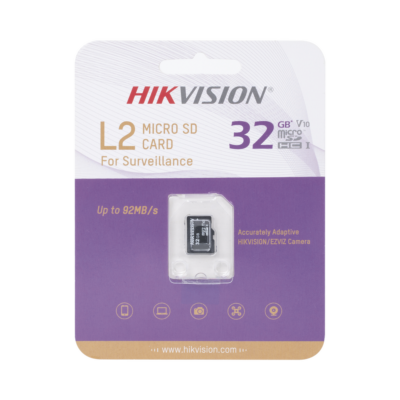 MEMORIA HIKVISION MICRO SD 32GB HS-TF-L2-32GB