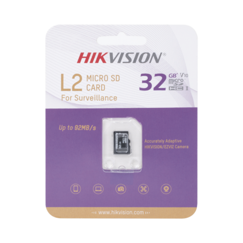 MEMORIA HIKVISION MICRO SD 32GB HS-TF-L2-32GB